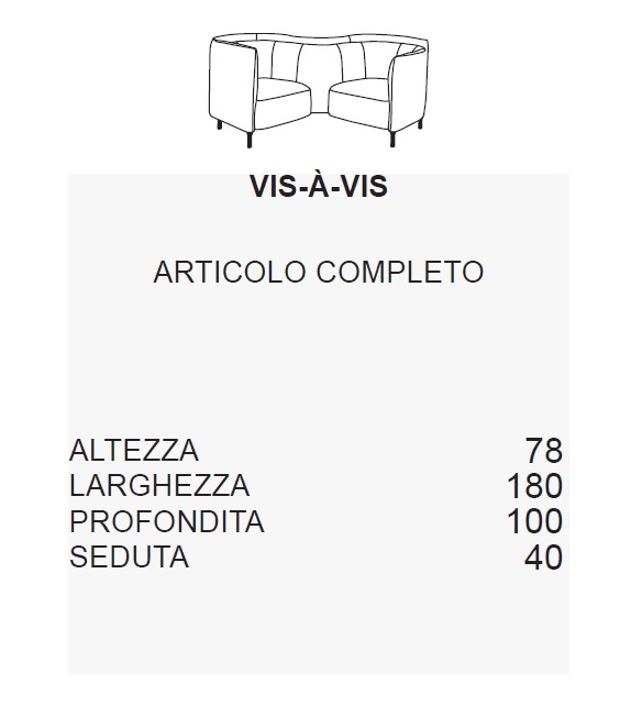 Hemicycle Vis à Vis Ligne Roset Divanetto