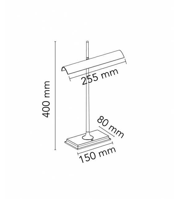 Prêt pour l'expédition - Goldman Flos Lampe de Table