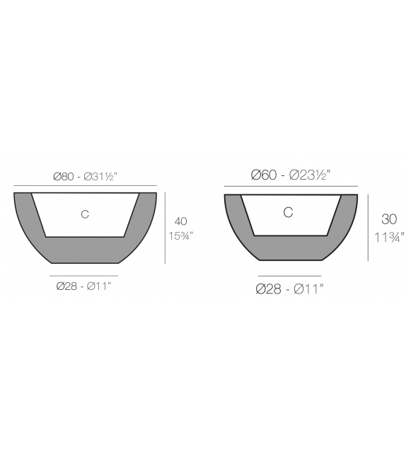 Vase Sfera Vondom