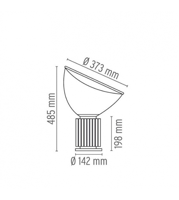 Taccia Led Flos Table Lamp