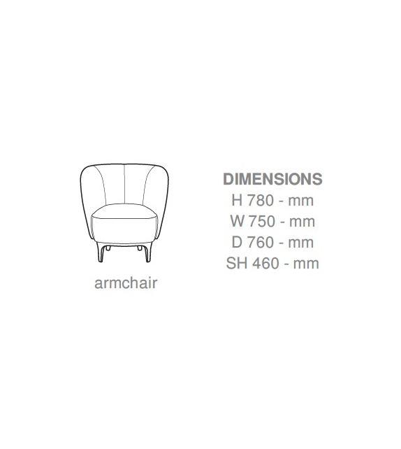 Soufflot Ligne Roset Armchair