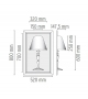 Abajourd' Hui Small Flos Wall Lamp