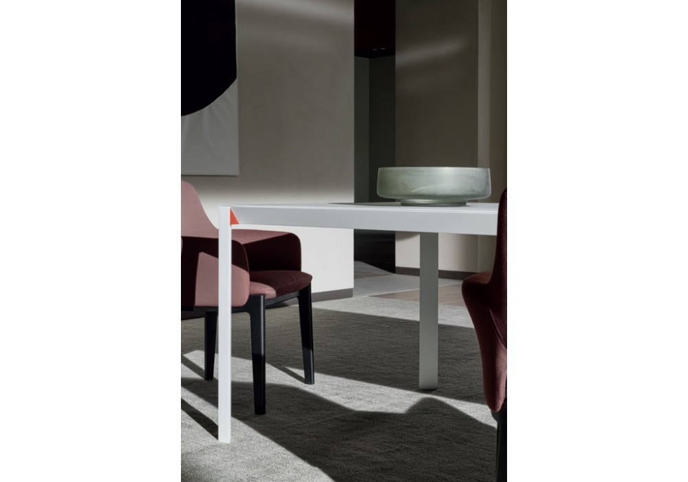 Half A Square White Molteni&C Table - Milia Shop