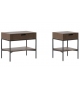 Ebe Maxalto Side Table with Drawer