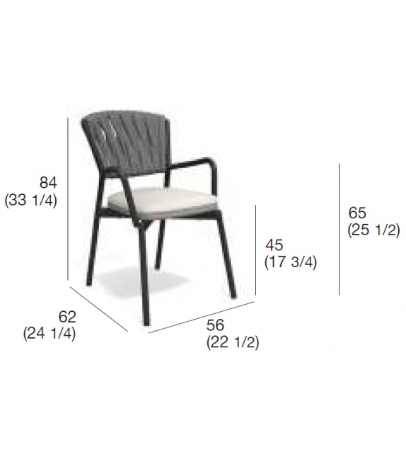 Piper 221 Roda Small Armchair