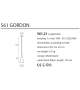 Ready for shipping - 561 Gordon Tooy Suspension Lamp