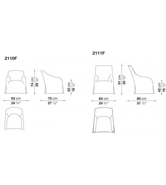 Agathos Fauteuil Pivotant Maxalto