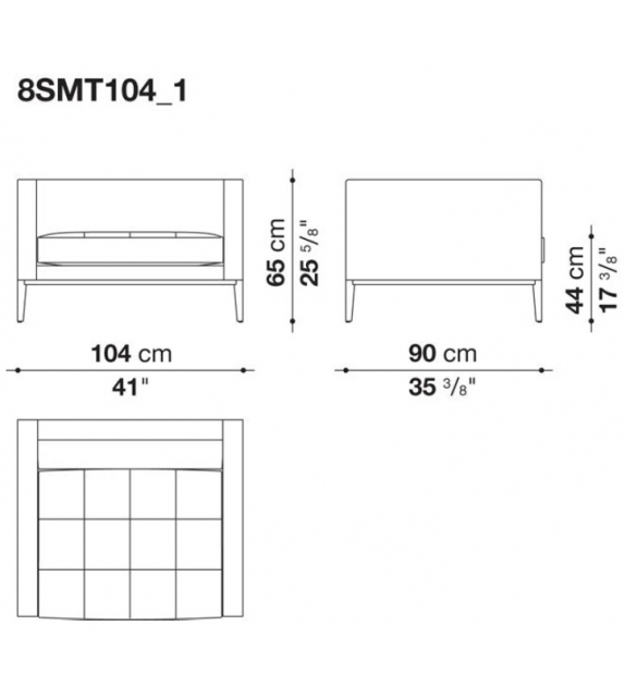 Simpliciter Maxalto Armchair