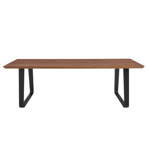 Vilna Ligne Roset Table with Wooden Top