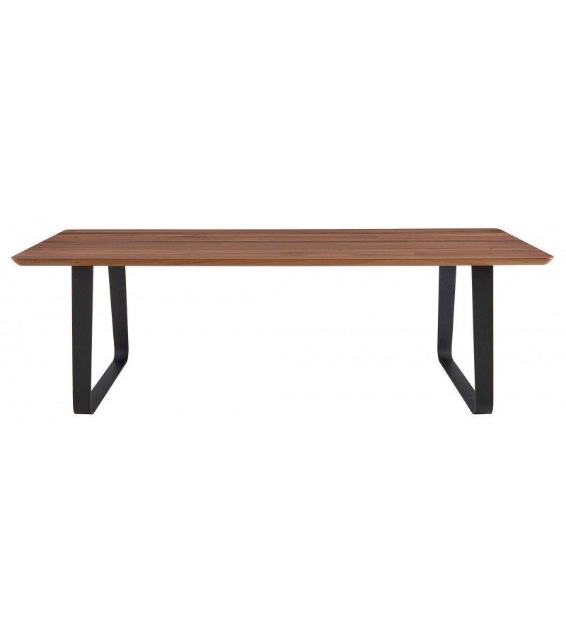 Vilna Ligne Roset Table avec Plateau en Bois