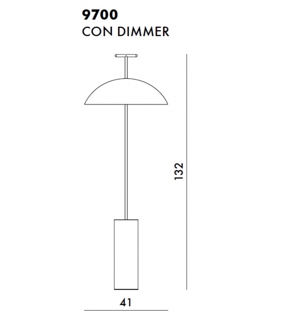 Listo para entregar - Geen-A Kartell Lámpara de Pie