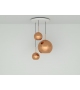 Copper Trio Tom Dixon Système de Suspension