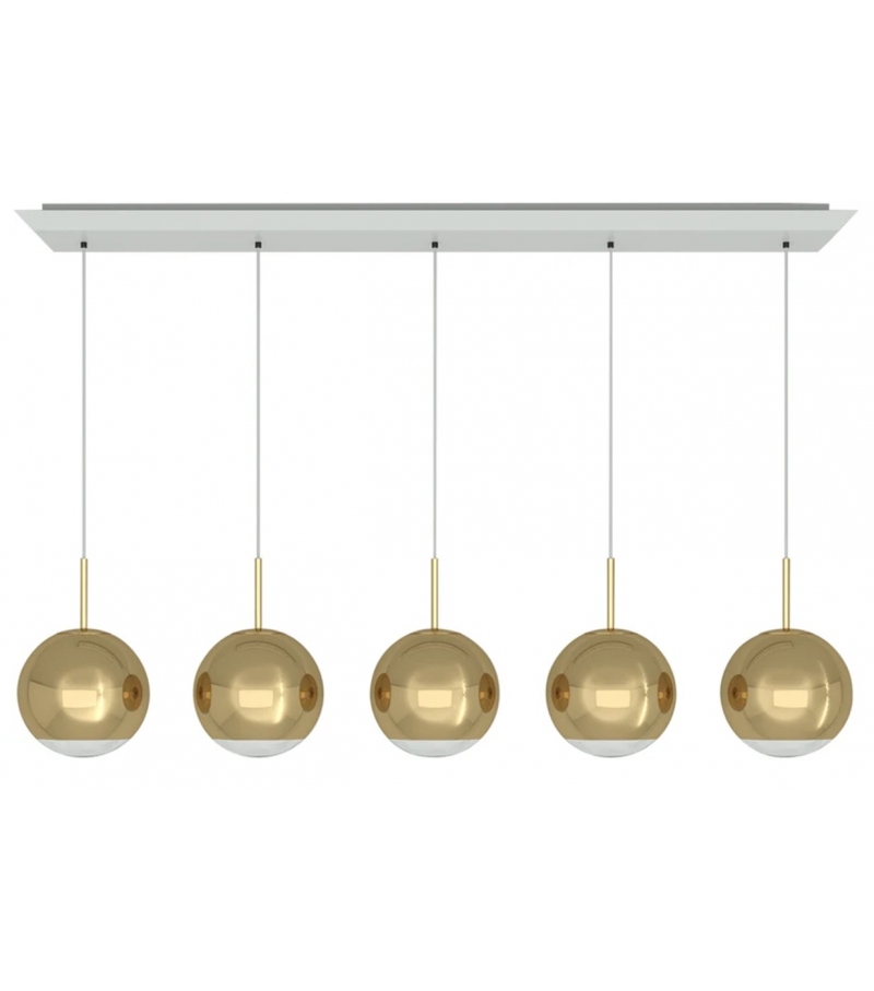 Mirror Ball Linear 25 Tom Dixon Système de Suspension