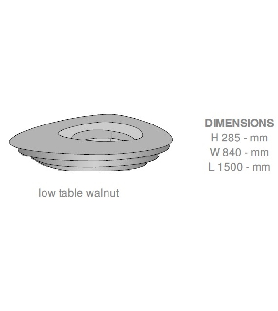 Interstice Ligne Roset Table Basse