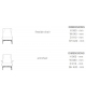 Archi Ligne Roset Poltrona Con base In Legno