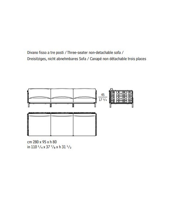 Aldìa Giorgetti Sofa