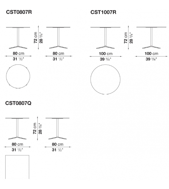 Cosmos B&B Italia Project Table