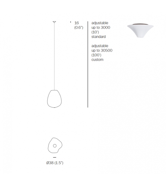 73 Bocci Suspension Lamp - Milia Shop