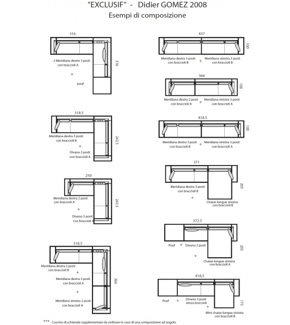 Exclusif Ligne Roset Divano