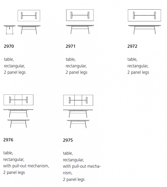 Tadeo Walter Knoll Tavolo