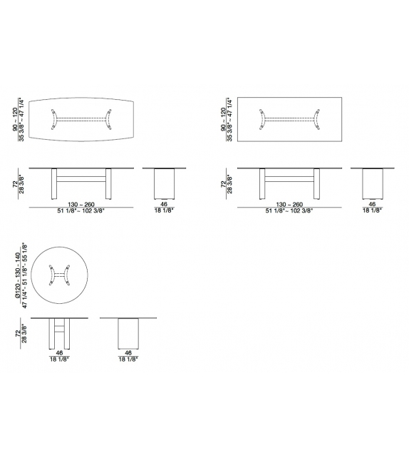 Beam Porada Table