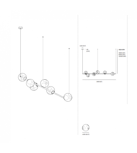 28 Stem Bocci da Soffitto