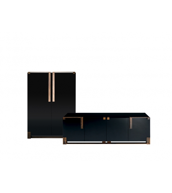 Black & Gold Paolo Castelli Sideboard / Cabinet