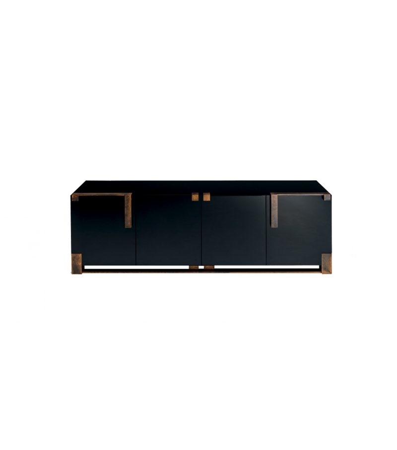 Black & Gold Paolo Castelli Sideboard / Cabinet