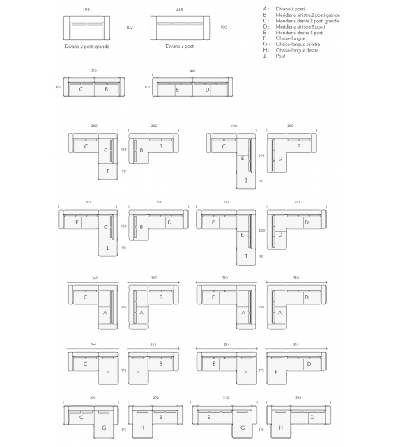 Nils Ligne Roset Divano