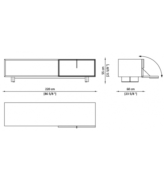 Fine Collection Sideboard Paolo Castelli