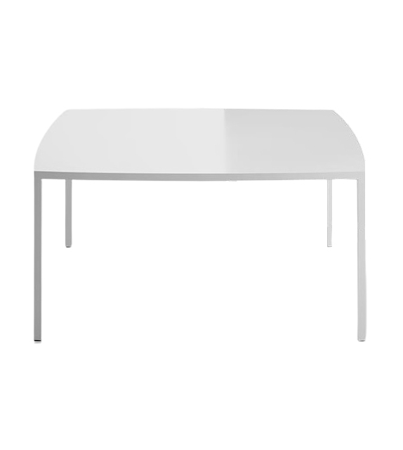 Tense Curve White MDF Italia Table