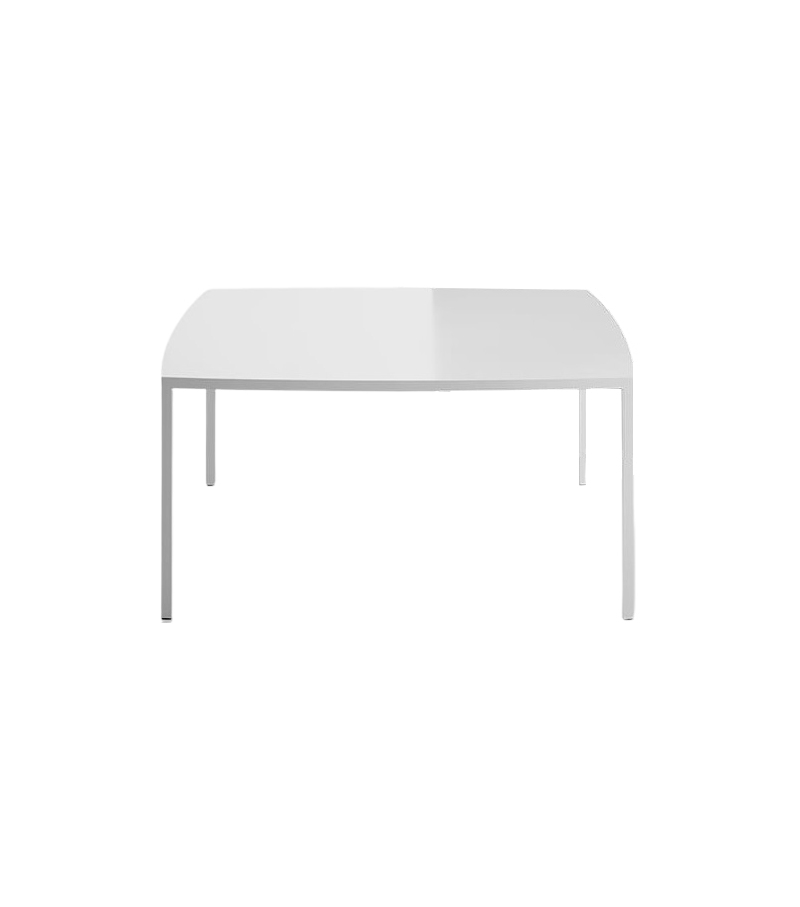 Tense Curve White MDF Italia Table