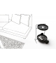 Atollo Minotti Italia Trolley / Coffee Table