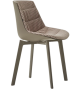 Flow Chair 4 Legs Cross Padded MDF Italia