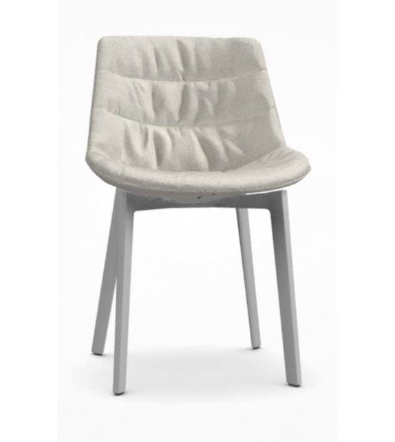 Flow Chair 4 Legs Cross Padded MDF Italia