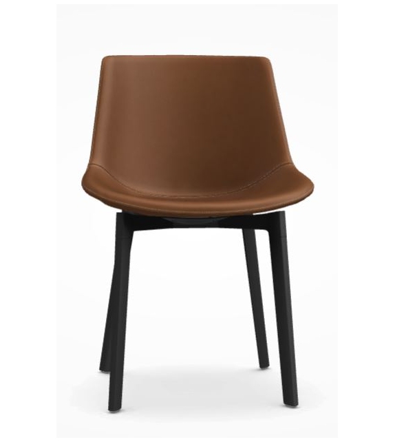 Flow Chair 4 Legs Cross Padded MDF Italia