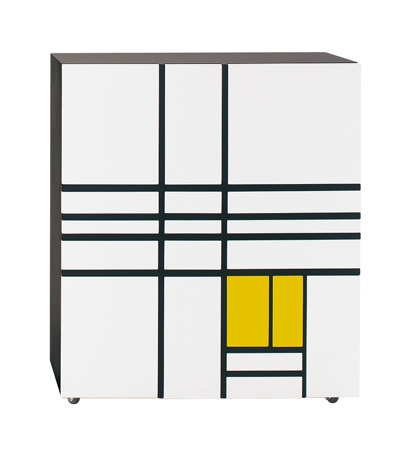 Homage to Mondrian 1 Cappellini Mueble Contenedor