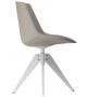 Flow Leather Chair 4 Legs VN Steel MDF Italia