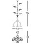 400 Albero Zanotta Support pour Plante