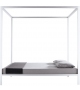 Aluminium Bed MDF Italia Letto