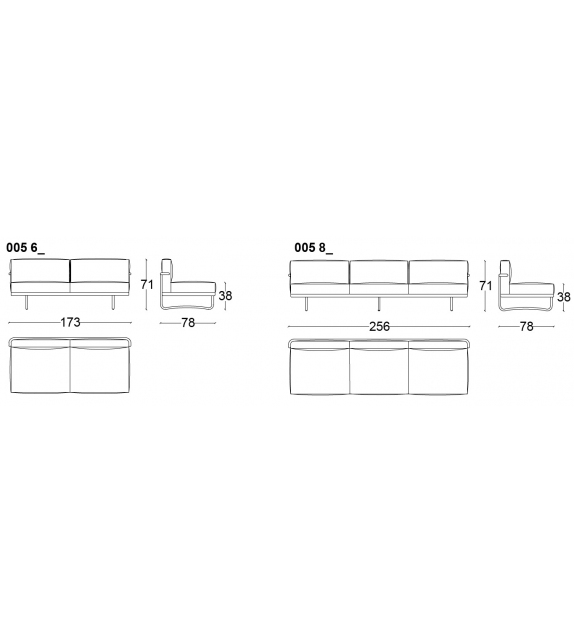 LC5 Pro Cassina Divano