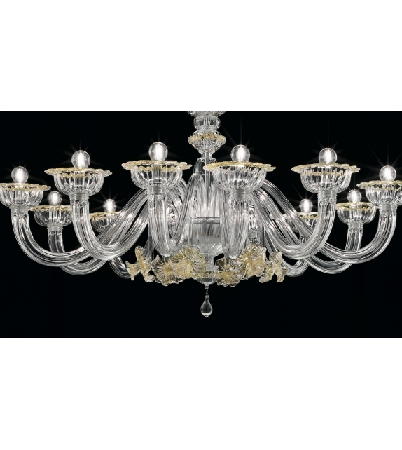 Bissa Boba Barovier&Toso Chandelier