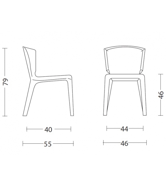 369 Hola Pro Cassina Chair