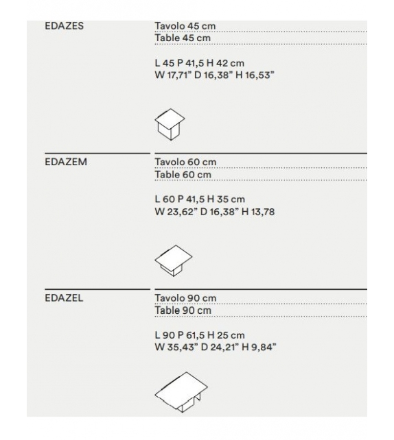 Daze Tacchini Low Table