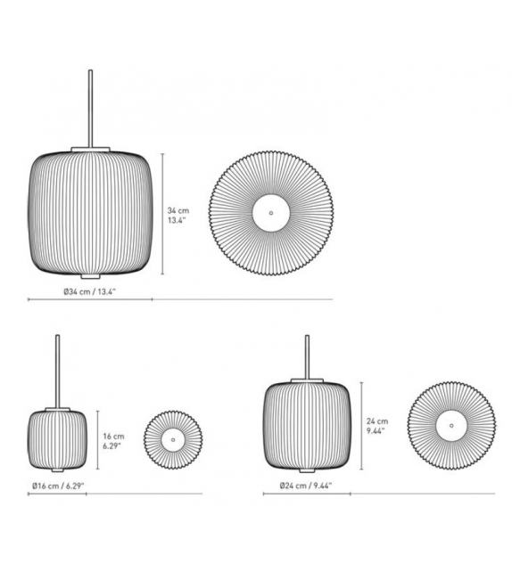 EK61 Opal Pendant Carl Hansen & Søn Pendelleuchte