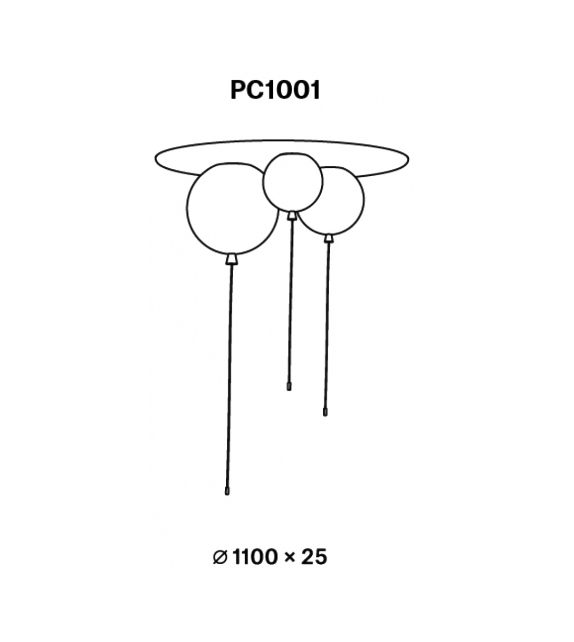 Memory Set Brokis Lampada da Soffitto