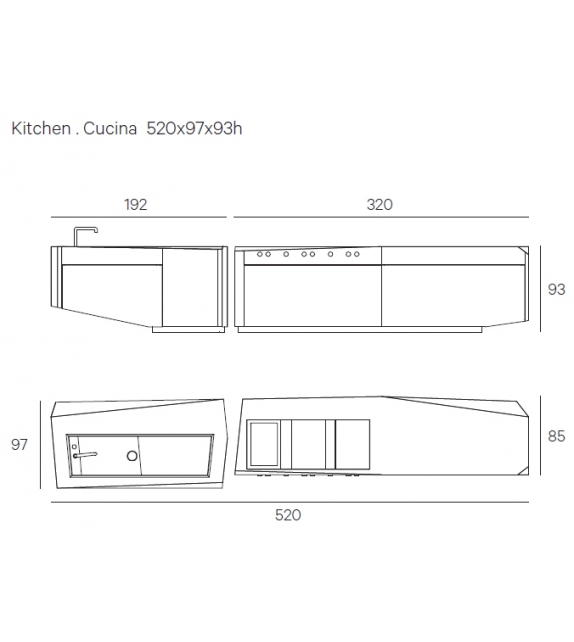 Ozone L Henge Cucina