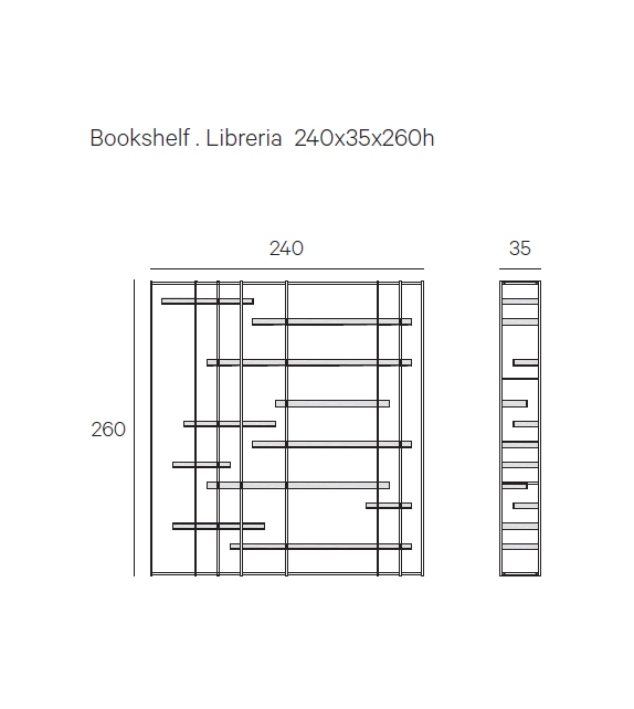 Cage-B Henge Bibliothèque