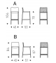 Norma Couture Cattelan Italia Tabouret