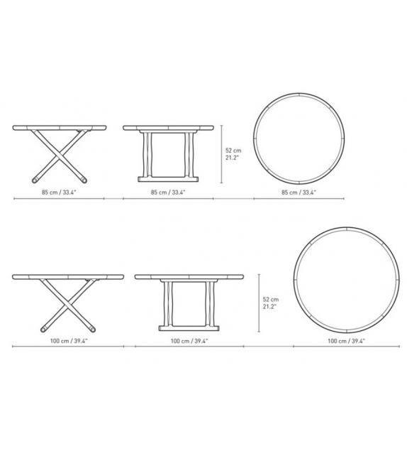 ML10097 Egyptian Table Carl Hansen & Søn Table Basse